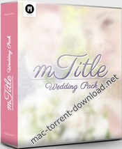 motionvfx mtitle wedding pack for final cut pro x motion 5