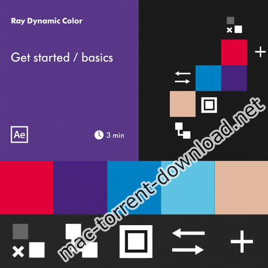 Ray Dynamic Color aescripts after effect