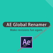 AE Global Renamer 2.2.1 for After Effects