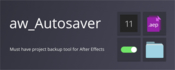 aw-Autosaver V2 for After Effects