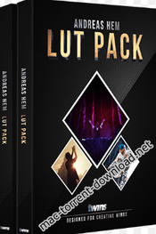 Twin Productions Andreas Hem Luts for Final Cut Pro X, Photoshop, After Effects, etc (Win/Mac)