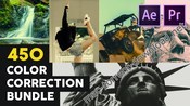 MotionArray – 450 Color Correction Bundle for Premiere Pro & After Effects (Win/Mac)