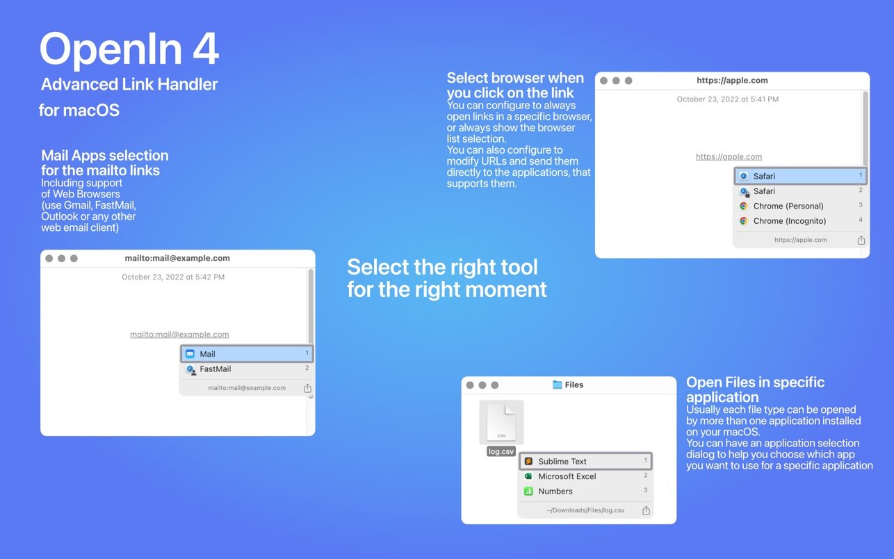 OpenIn – Advanced Link Handler 4.0.7